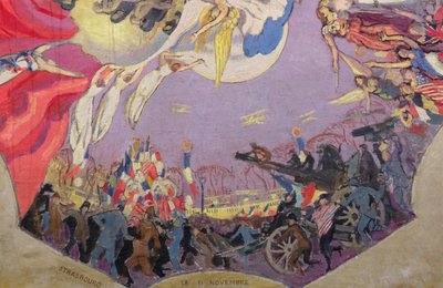 De Overwinning van 1918 (detail) door Maurice Denis