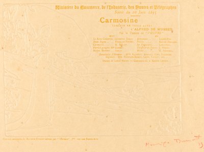 Carmosine door Maurice Dumont