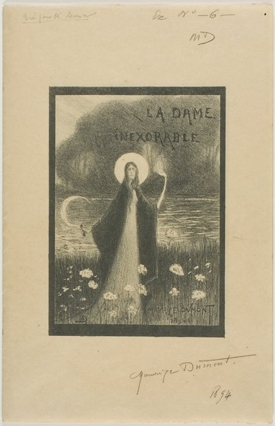 De onverbiddelijke vrouw door Maurice Dumont