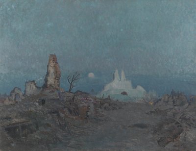 De verzonken weg, Hangard, 1918 door Maurice Galbraith Cullen