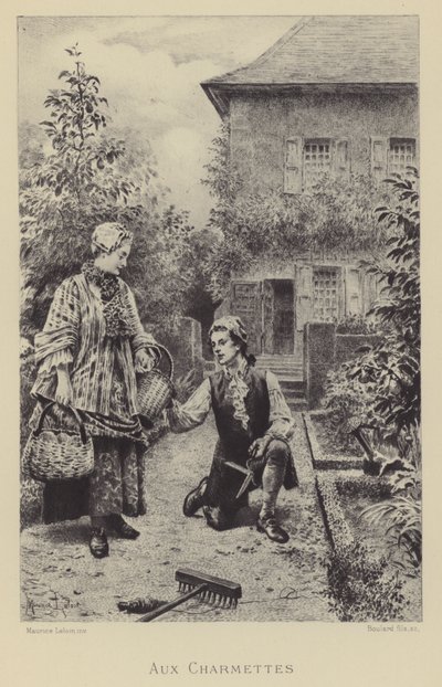 Bij Les Charmettes door Maurice Leloir
