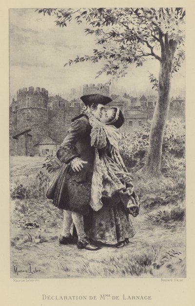 Verklaring van Madame de Larnage door Maurice Leloir
