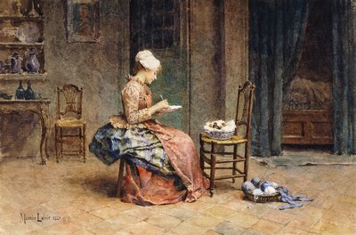 Voedertijd door Maurice Leloir