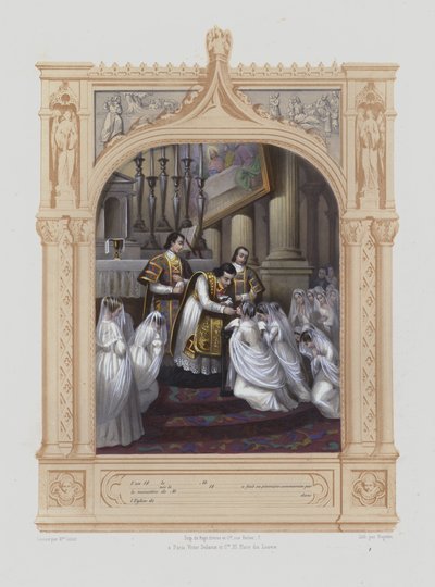 Eerste communie door Maurice Leloir