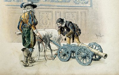 Geschiedenis van Frankrijk: Hoewel hij meerderjarig verklaard is, blijft Lodewijk XIII zijn kinderspelen spelen met zijn favoriet Charles d