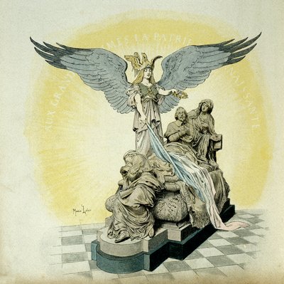 Geschiedenis van Frankrijk: Monument voor Armand Jean du Plessis, Kardinaal de Richelieu door Maurice Leloir