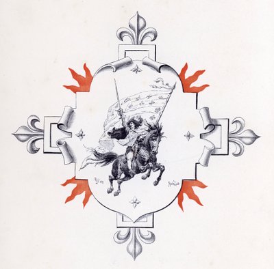 Illustratie voor De Drie Musketiers door Maurice Leloir