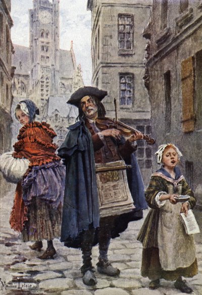 De klaagliedzanger door Maurice Leloir