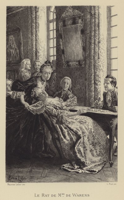 De rat van Madame de Warens door Maurice Leloir