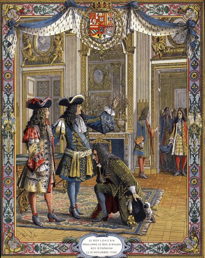Lodewijk XIV, de Zonnekoning door Maurice Leloir