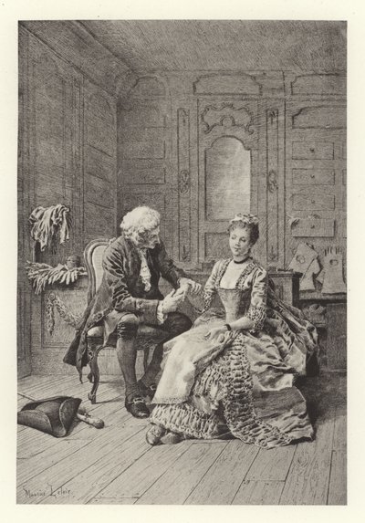 De pols door Maurice Leloir