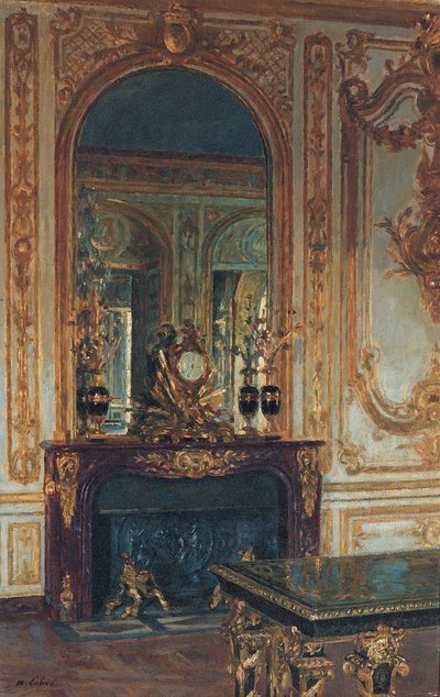 Interieur van Versailles door Maurice Lobre