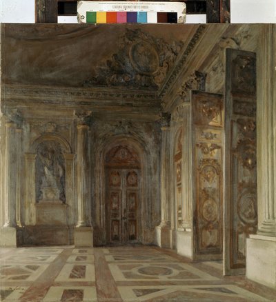 Vestibule in het Paleis van Versailles door Maurice Lobre