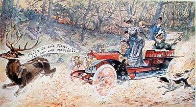 Verdorie! Ik ben er geweest, ze hebben een Mercedes door Maurice Louis Henri Neumont