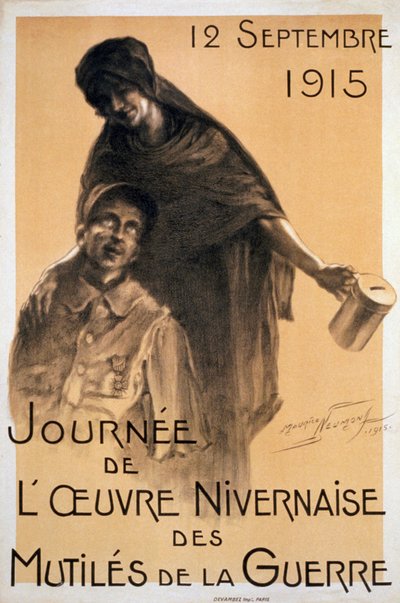Nivernaise Dag voor het Oorlogsgehandicaptenfonds, 1915 door Maurice Louis Henri Neumont