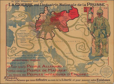 In 1788 zei Mirabeau al - Oorlog is de nationale industrie van Pruisen door Maurice Neumont