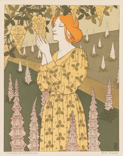 Cytis en Digitalis door Maurice Pillard Verneuil