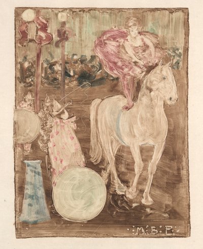 Zadelruiter door Maurice Prendergast