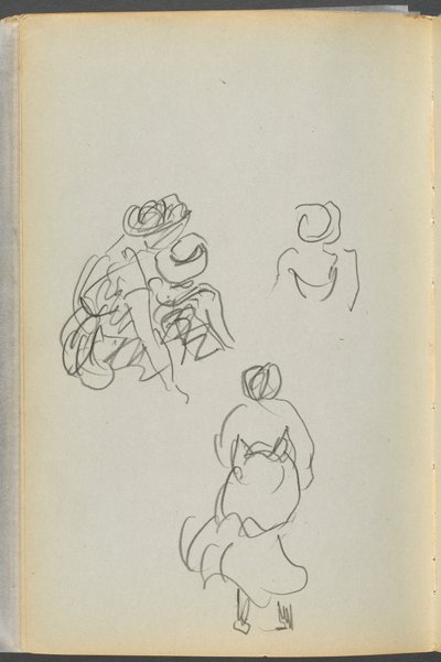 Schetsboek - The Granite Shore Hotel, Rockport, pagina 172: Afbeeldingen door Maurice Prendergast