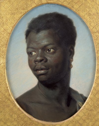 Portret van een Jonge Zwarte, c.1751 door Maurice Quentin de La Tour
