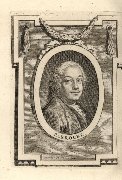 Charles Parrocel door Maurice Quentin de la (after) Tour
