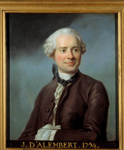 Portret van Jean Le Rond d