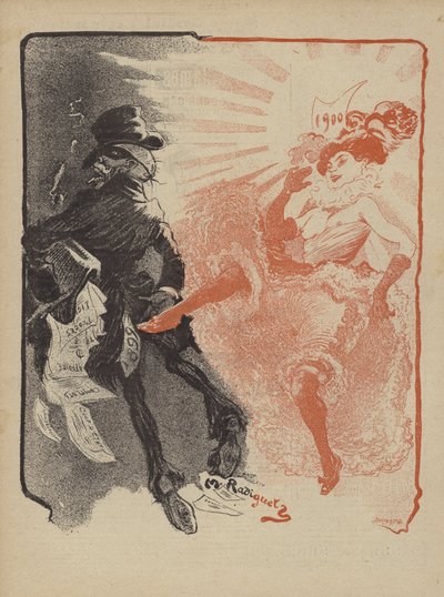 Illustratie voor Le Rire door Maurice Radiguet
