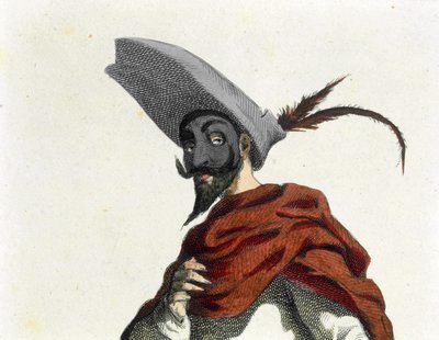 Fritellino-detail (ets) door Maurice Sand