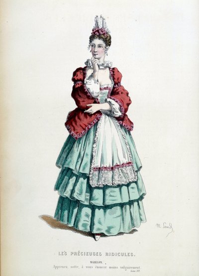 Kostuum van Madelon in het stuk 