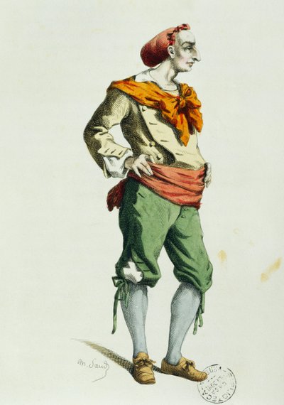 Meo Patacca in 1800 door Maurice Sand
