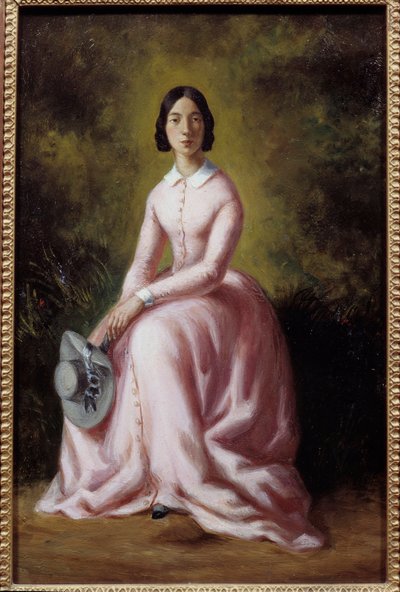 Portret van de zangeres Pauline Viardot (1821-1910) door Maurice Sand