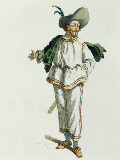 Tabarino in 1618 door Maurice Sand