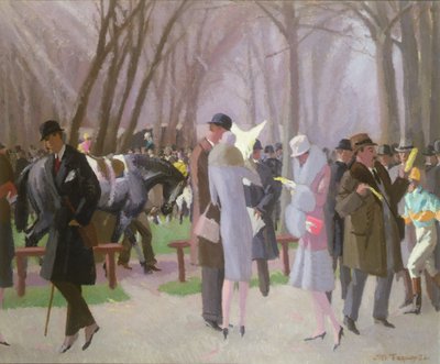 Een Dag Bij De Races door Maurice Taquoy