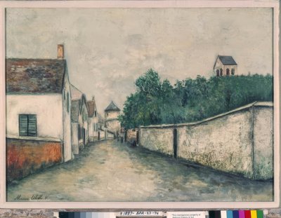 Marizy-Saint-Geneviève door Maurice Utrillo