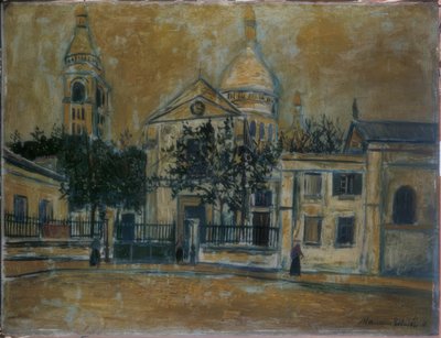 Sint-Pieter van Montmartre door Maurice Utrillo