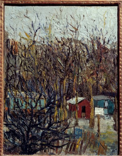 De Butte-Pinson door Maurice Utrillo