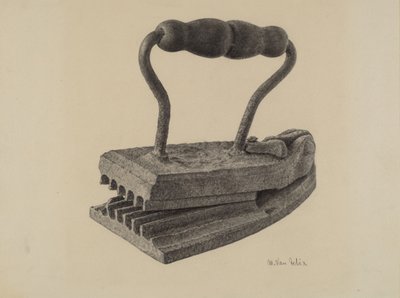 Strijkijzer/Krimppijzer door Maurice Van Felix