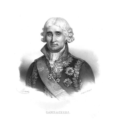 Jean Jacques Regis de Cambaceres door Maurin