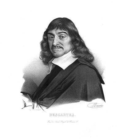 René Descartes, c1820s door Maurin