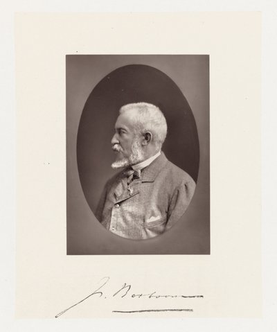 Portret van Johannes Bosboom door Maurits Verveer (attributed to)