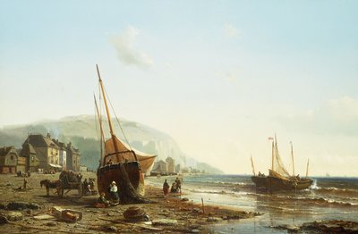 Aan de kust van Normandië door Mauritz Frederik Hendrik De Haas