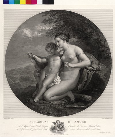 De opvoeding van Cupido door Mauro Gandolfi