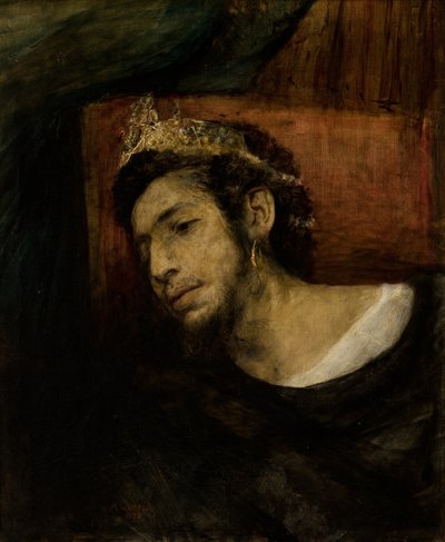 Ahasverus, 1876 door Maurycy Gottlieb
