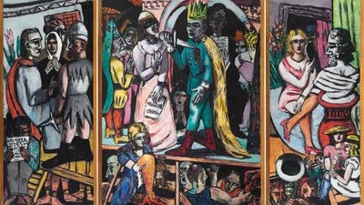 Acteurs door Max Beckmann
