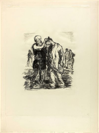 Doop van Christus door Max Beckmann