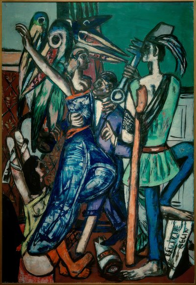 Begin the Beguine door Max Beckmann
