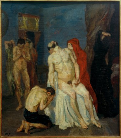 Rouw door Max Beckmann