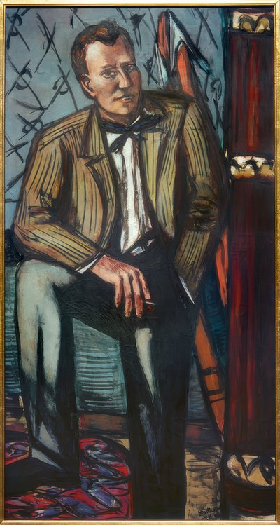Portret Perry T. Rathbone door Max Beckmann