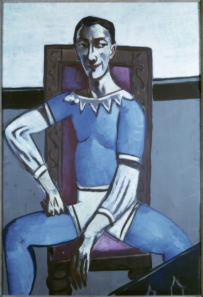 Portret Zeretelli door Max Beckmann