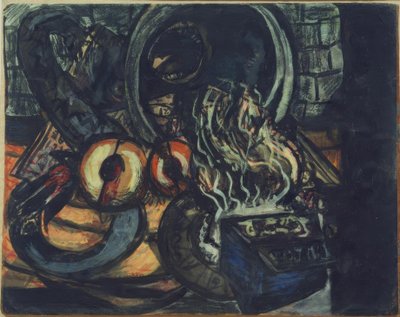 De doos van Pandora door Max Beckmann